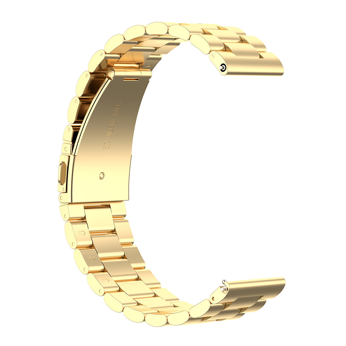 Three Beads Stainless Steel Watch Strap Replacement Band 22mm for Huawei Watch 3 Watch 3 Pro Three Beads Stainless Steel Watch Strap Replacement Band 22mm for Huawei Watch 3 Watch 3 Pro